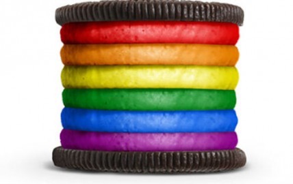 Rainbow Oreo