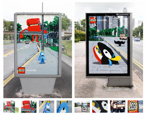 Lego Billboard