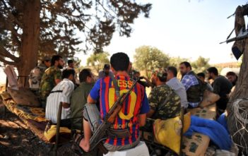 A group of FSA rebels in Aleppo