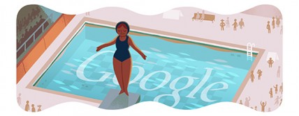 Google Doodle: Olympic Diving 2012