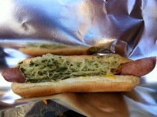 Frankly Barby hot dog from Barbecoa