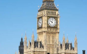 Clock Tower and Houses of Parliament, London