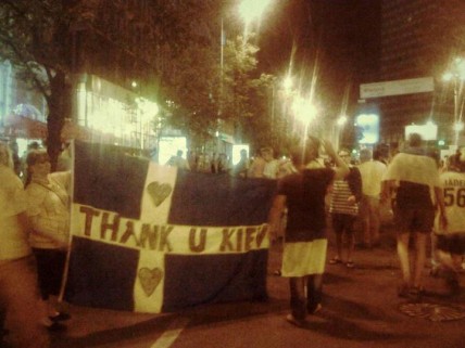 Thank You Kiev from Swedish Fans
