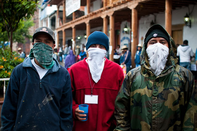 Los jóvenes de Cherán
