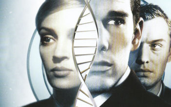Artwork from the film Gattaca (1997) which describes a world driven by genomics