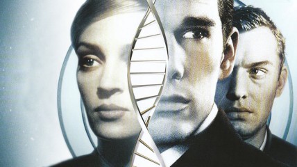 Artwork from the film Gattaca (1997) which describes a world driven by genomics