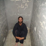 Matthew VanDyke in his prison cell in Abu Salim prison, Libya