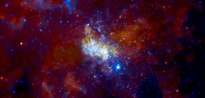 The supermassive black hole at the center of the Milky Way galaxy