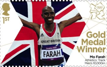 Mo Farah's Gold Stamp