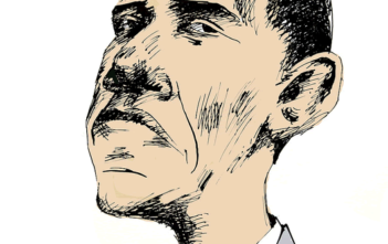 Cartoon of Barack Obama