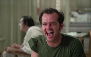 Jack Nicholson in One Flew Over the Cuckoo's Nest