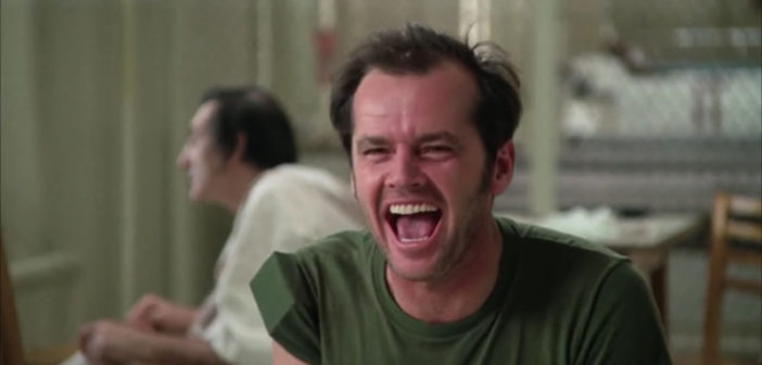 Jack Nicholson in One Flew Over the Cuckoo's Nest