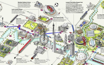 London Paralympics Venue Map