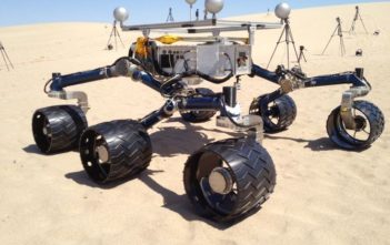 The ‘Scarecrow’, the test MSL rover being put through its paces on Earth