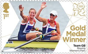 Gold Stamp: Helen Glover and Heather Standing