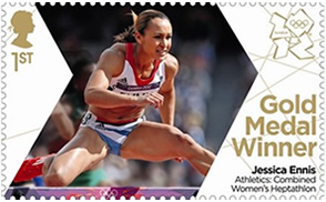 Gold Stamp: Jessica Ennis