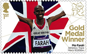Gold Stamp: Mo Farah