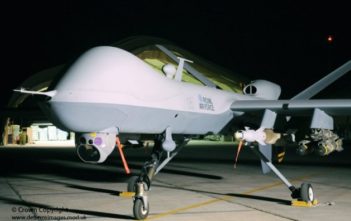 British Reaper Drone at Kandahar Airbase, Afghanistan