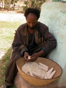 Most small farmers produce barely enough for their own consumption