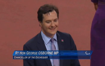 George Osborne booed at the Paralympics