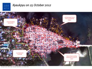 Damage analysis of Arakan State, Burma