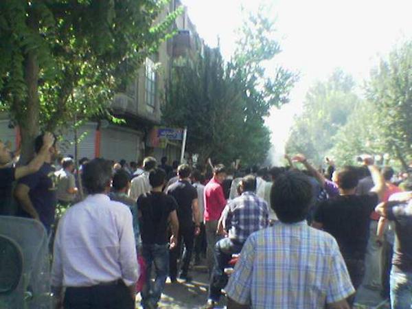 Strike in Tehran's Bazaar
