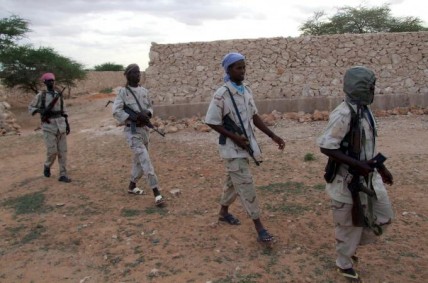 al-Shabab fighter sin Somalia