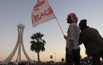Peace activist in Bahrain