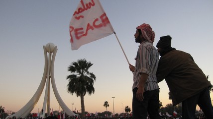 Peace activist in Bahrain