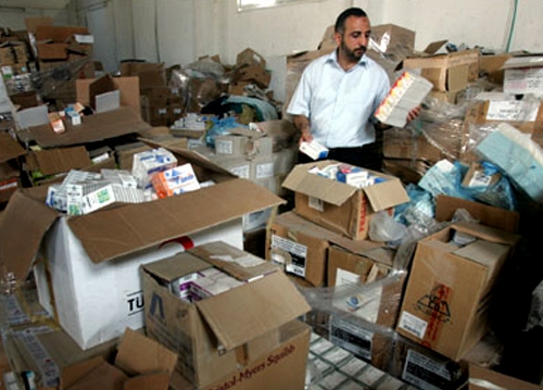 Humanitarian aid in Palestine