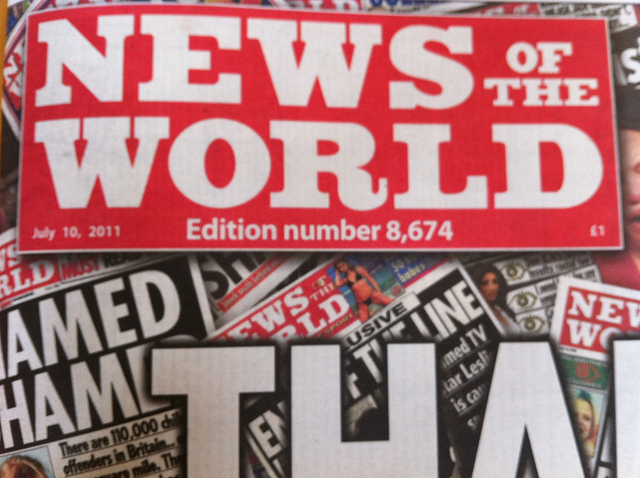 News Of The World final edition