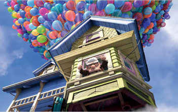 A still from the Disney/Pixar film Up (2009)