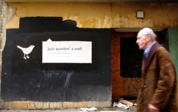 Twitter: "Just bombin' a wall"