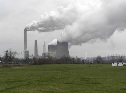 A coal-fired power plant