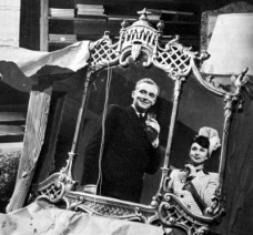 Googie Withers as Joan and Ralph Michael Peter Cortland