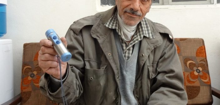 Eid Hanani can barely afford his cancer treatment