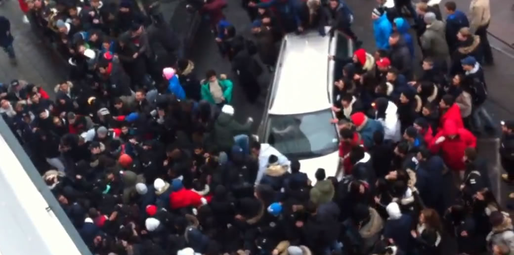 Students in Gothenburg protest over "slut" allegations