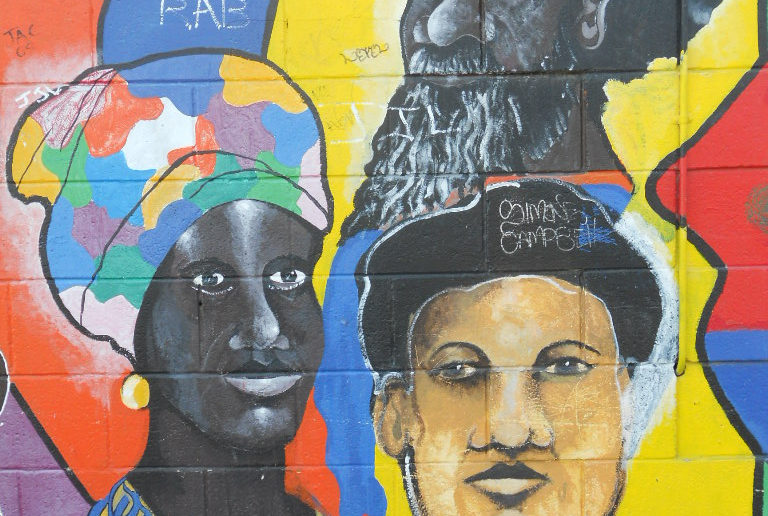 Multicultural mural