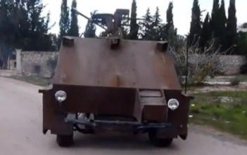 The Sham II armoured vehicle