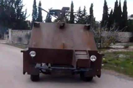 The Sham II armoured vehicle