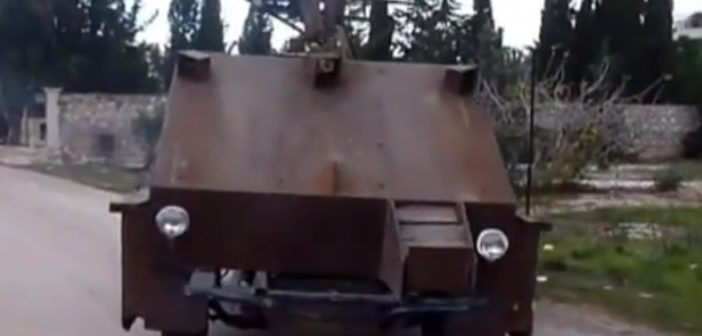 The Sham II armoured vehicle