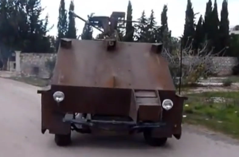 The Sham II armoured vehicle
