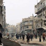 Destruction in Aleppo, Syria