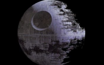 The Death Star form Star Wars