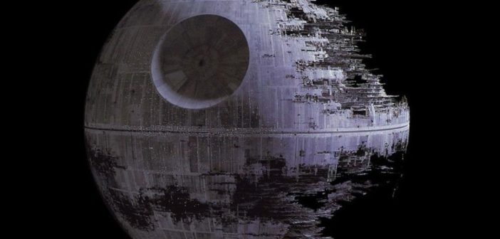 The Death Star form Star Wars