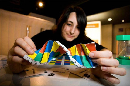 DNA origami by Alex Bateman