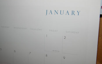 January Calendar