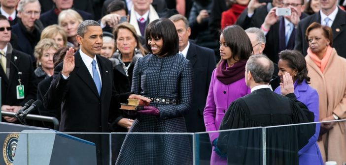 President Barack Obama during his 2nd inauguration