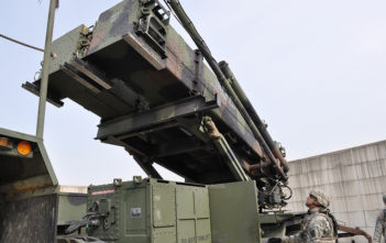 US Patriot missile battery