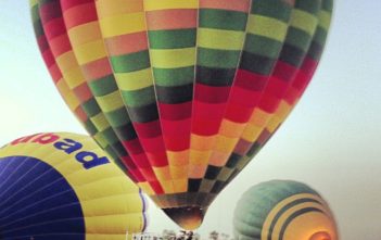 Balloon crash near Luxor, Egypt